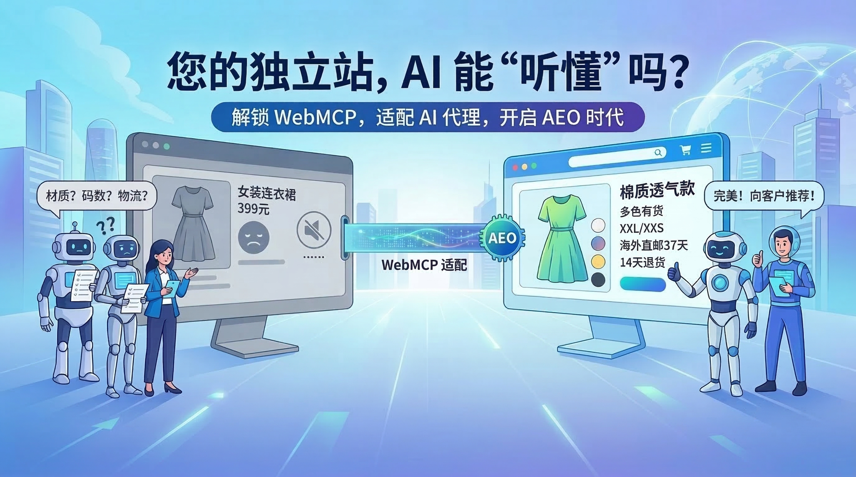 2026，你的独立站将不再”独立”：WebMCP+智能电商的营销革命