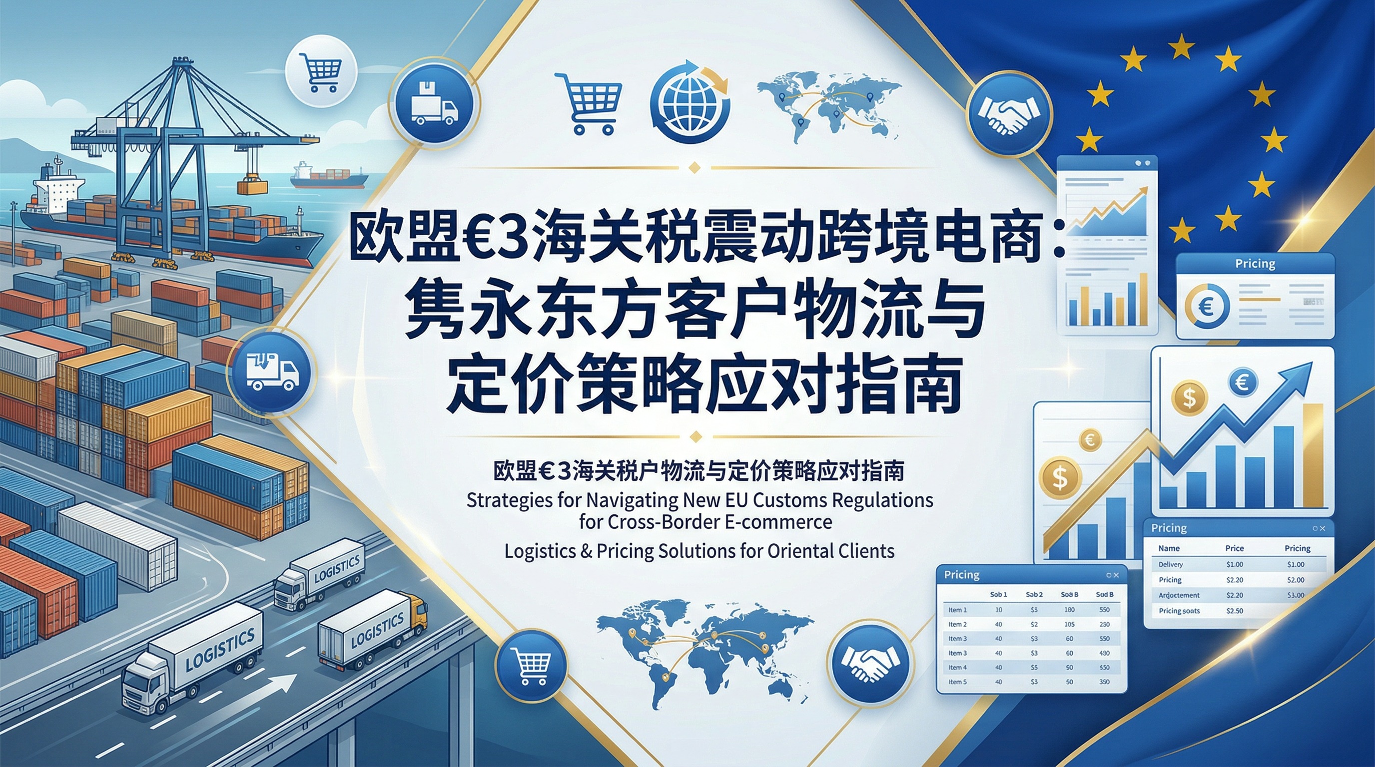 欧盟€3海关税震动跨境电商：隽永东方客户物流与定价策略应对指南