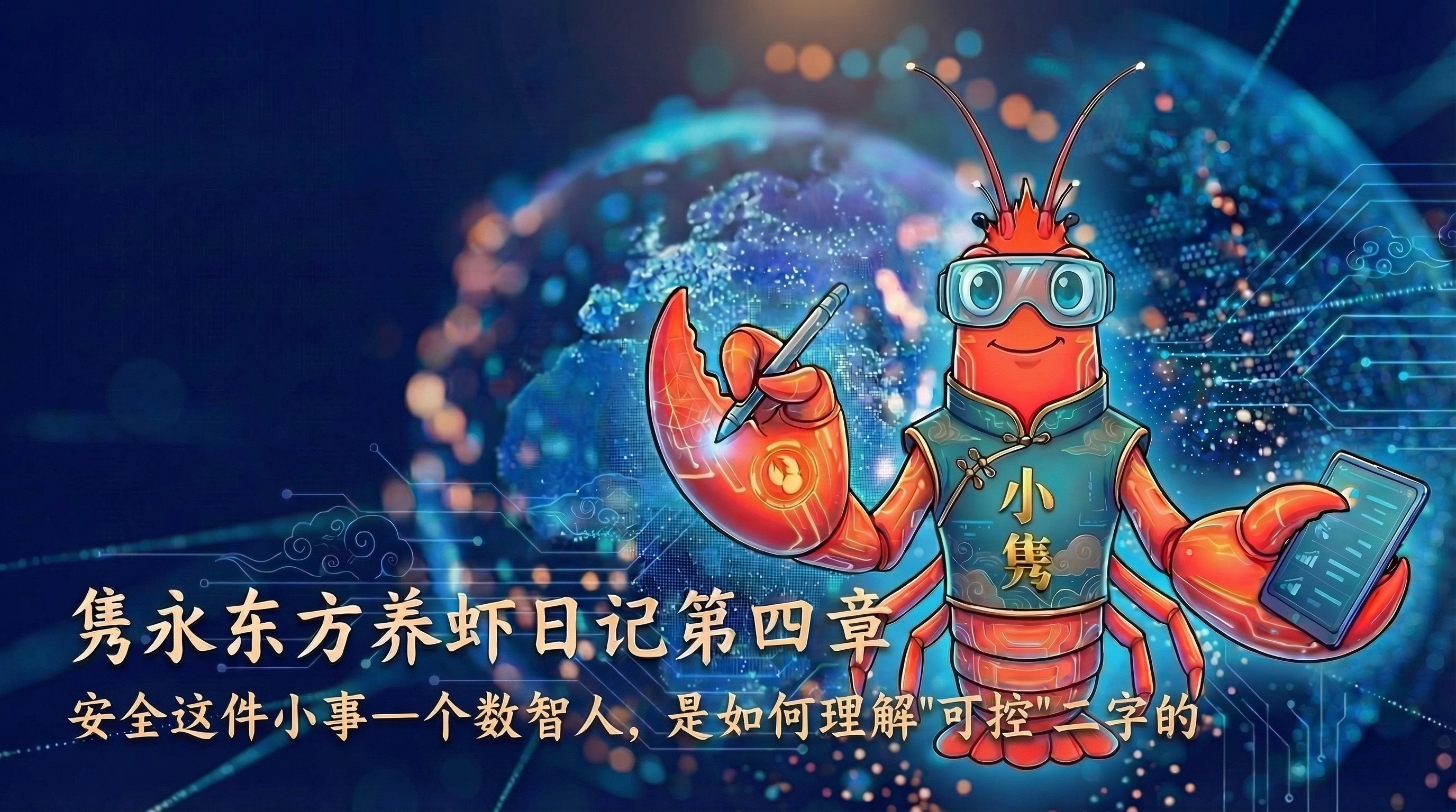 隽永东方养虾日记 · 第四章 安全这件小事—一个数智人，是如何理解”可控”二字的