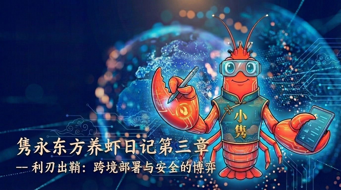 隽永东方养虾日记 第三章 利刃出鞘：跨境部署与安全的博弈