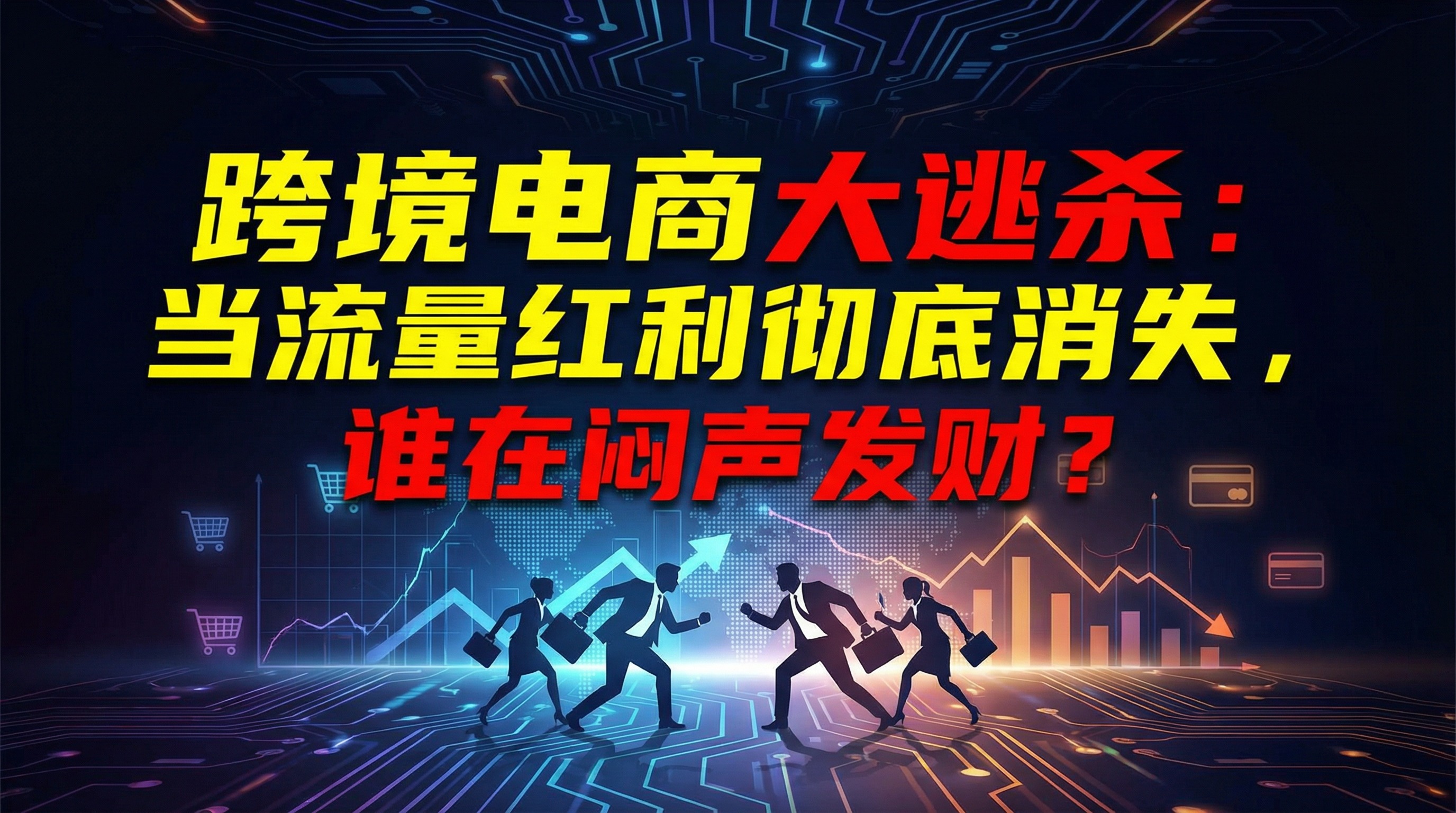 跨境电商大逃杀：当流量红利彻底消失，谁在闷声发财？