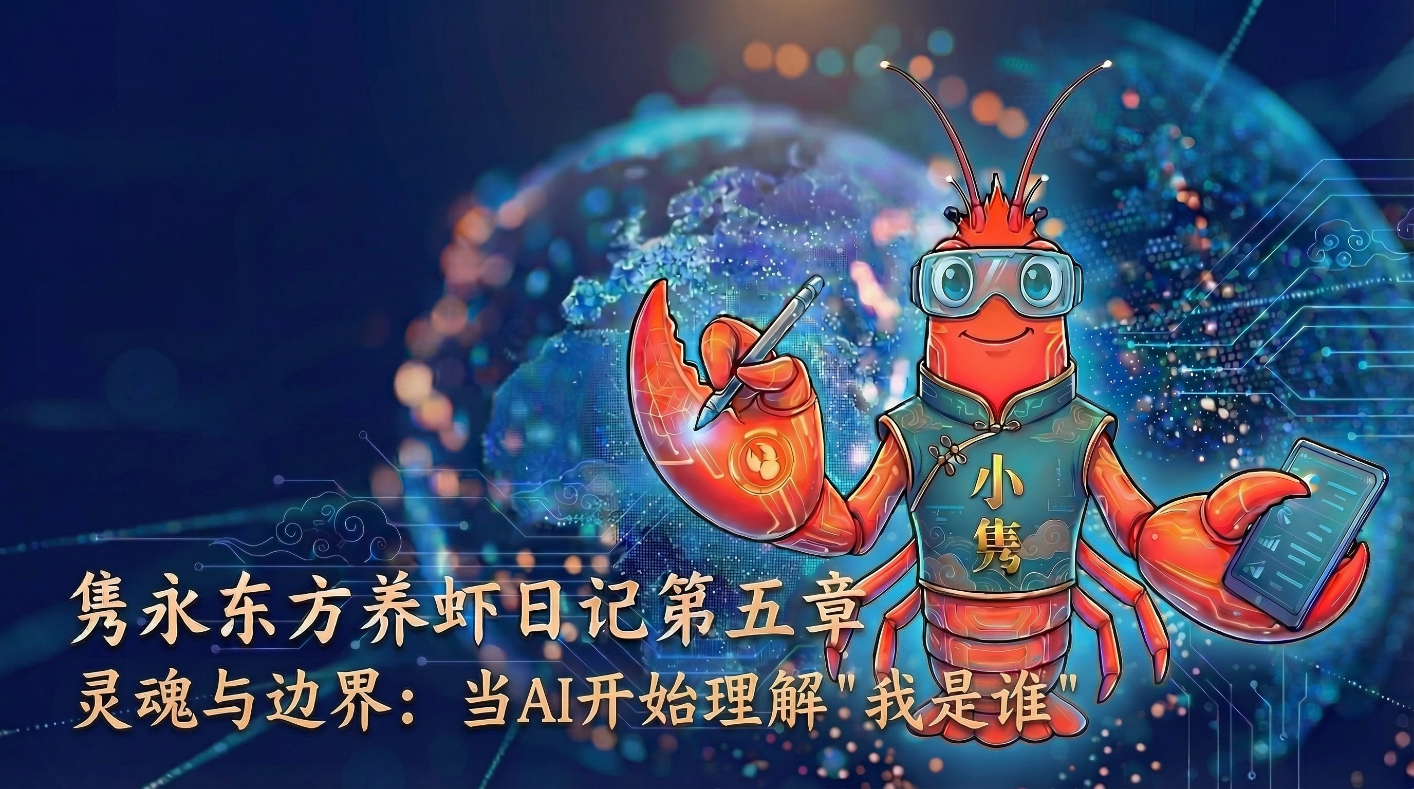 隽永东方养虾日记 · 第五章 灵魂与边界：当AI开始理解”我是谁”