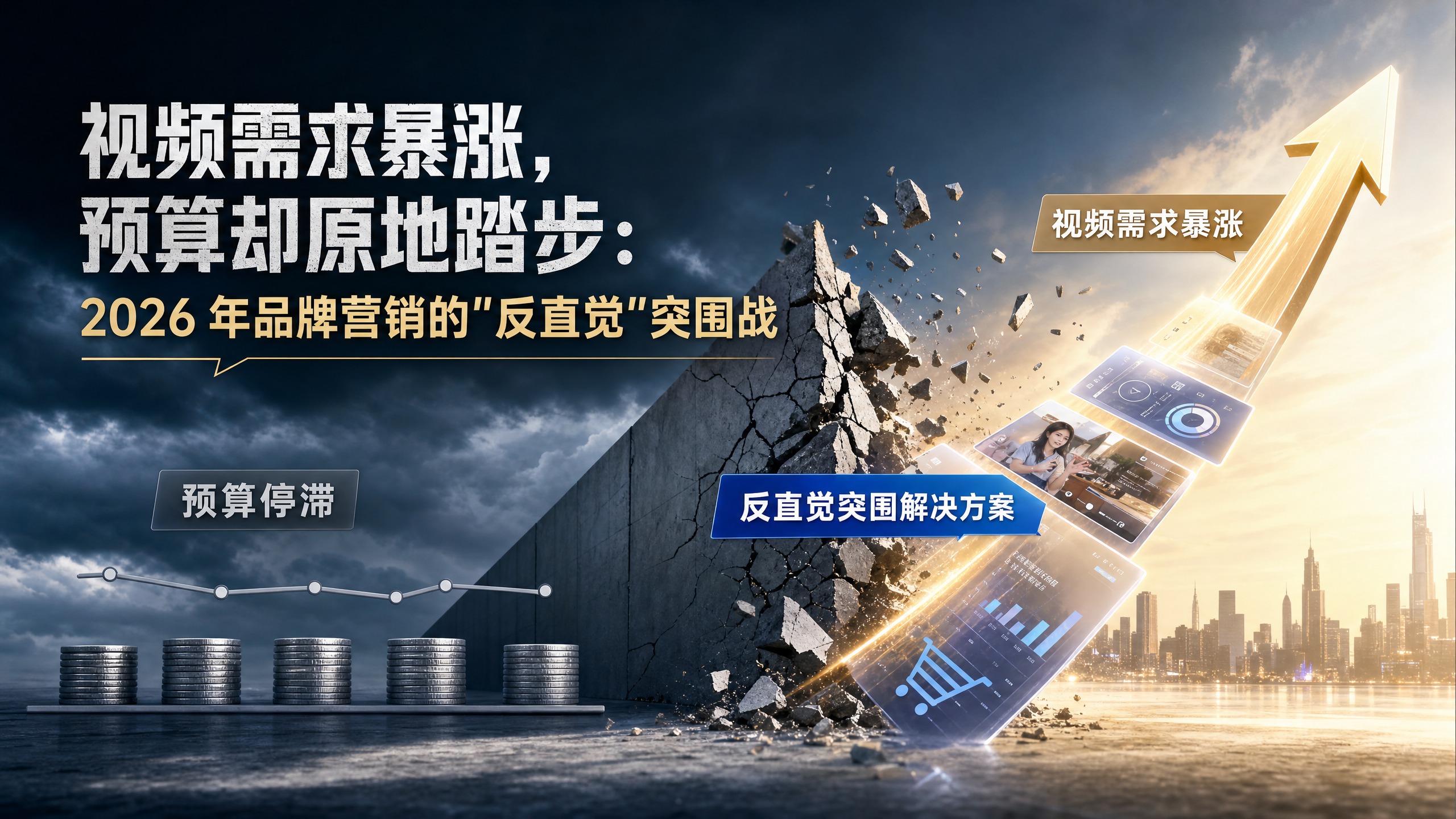 视频需求暴涨，预算却原地踏步：2026 年品牌营销的”反直觉”突围战