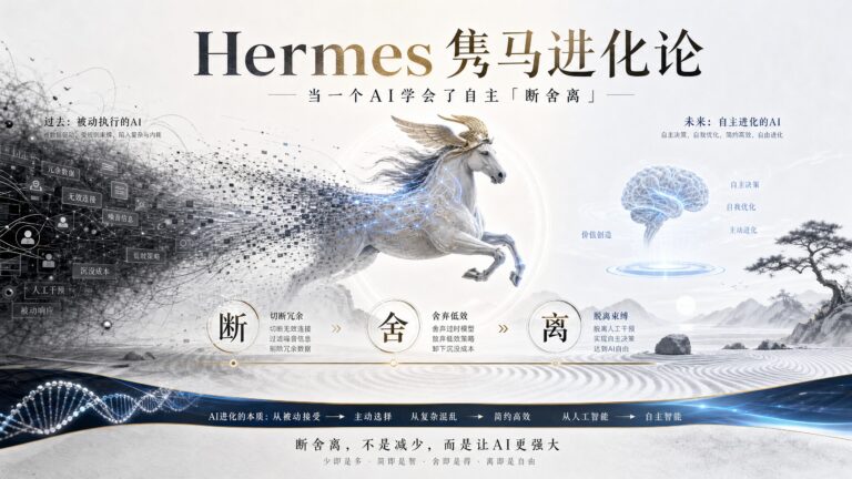 Hermes 隽马进化论：当一个AI学会了自主「断舍离」