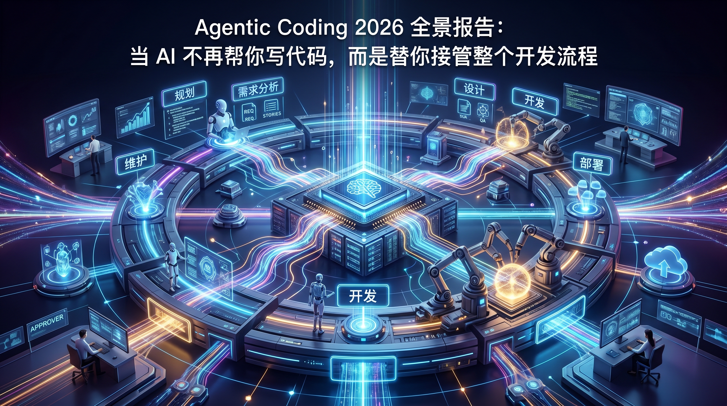 Agentic Coding 2026 全景报告：当 AI 不再帮你写代码，而是替你接管整个开发流程