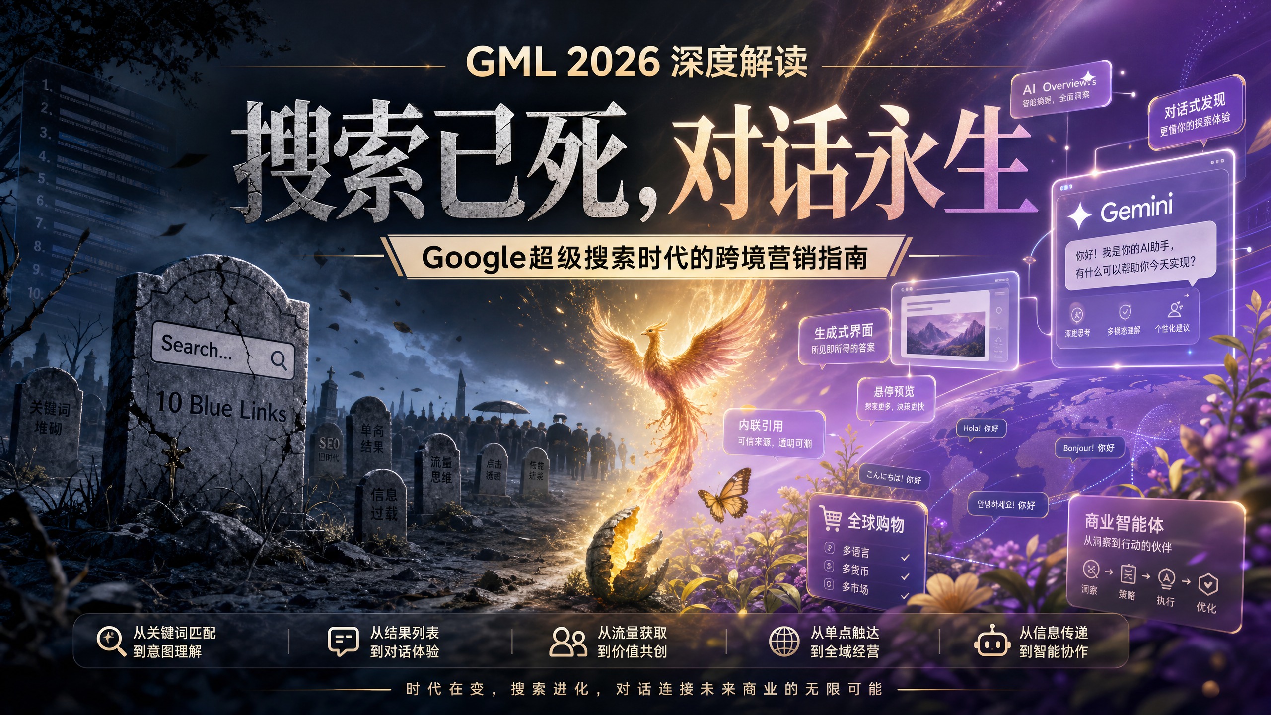 GML 2026 深度解读：搜索已死，对话永生——Google 超级搜索时代的跨境营销指南