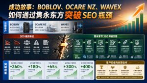 成功故事：BOBLOV、OCARE NZ、WAVEX 如何通过隽永东方突破 SEO 瓶颈