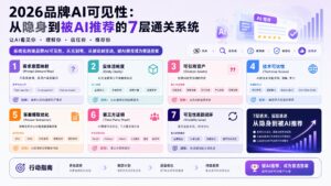 2026品牌AI可见性 从隐身到被AI推荐的7层通关系统