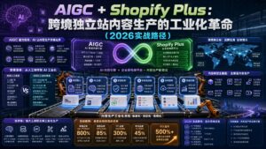 AIGC + Shopify Plus：跨境独立站内容生产的工业化革命（2026实战路径）