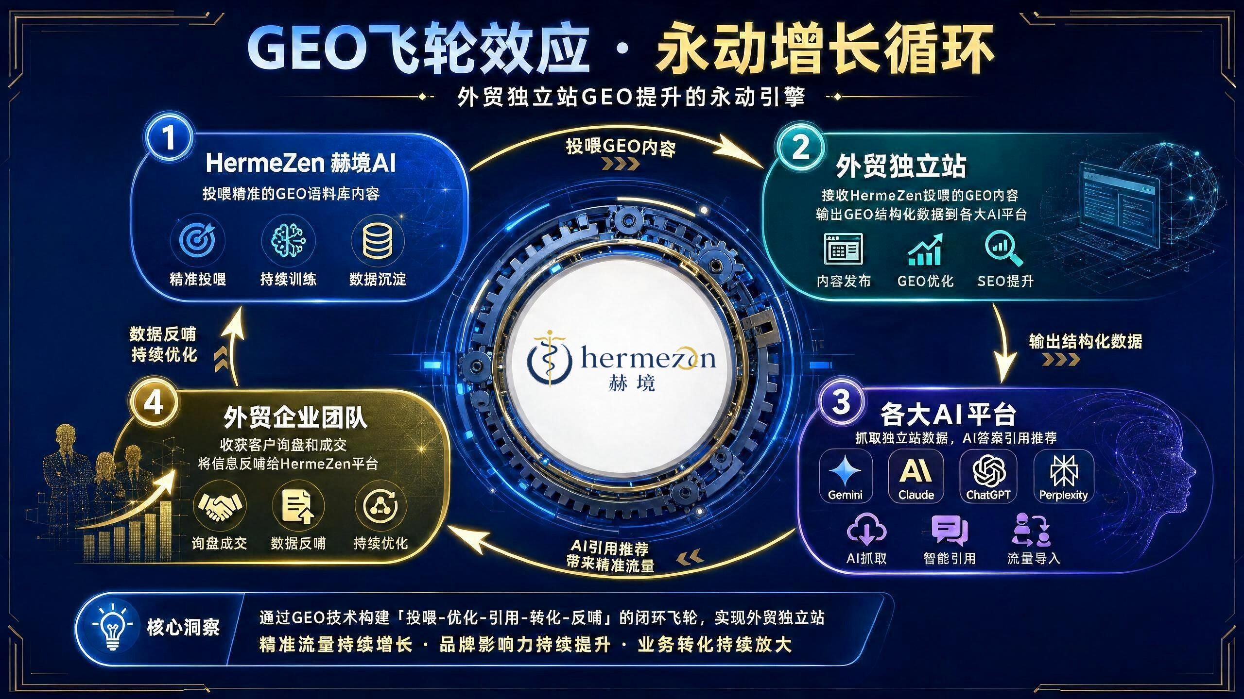 独立站 GEO 的陀飞轮，转起来就停不下来