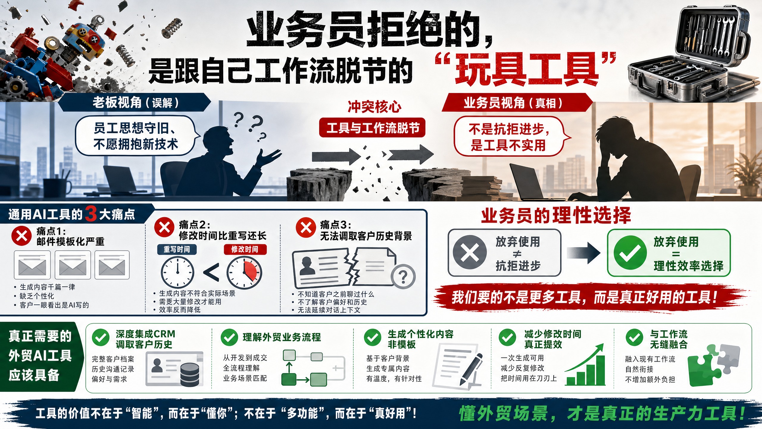 外贸业务员为什么不爱用AI工具（以及怎么破）