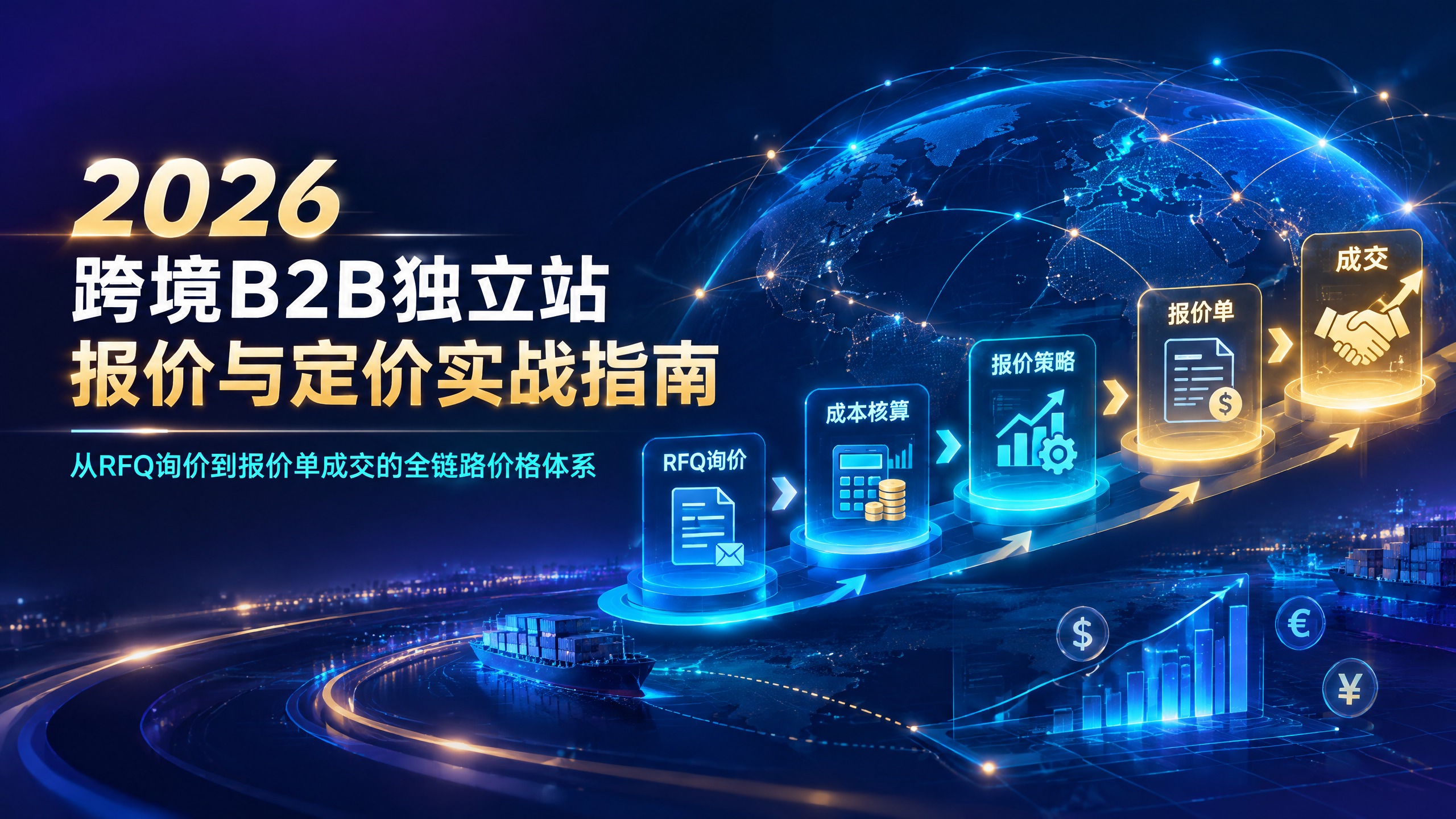 2026跨境B2B独立站报价与定价实战指南：从RFQ询价到报价单成交的全链路价格体系