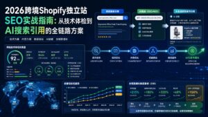 2026跨境Shopify独立站SEO实战指南：从技术体检到AI搜索引用的全链路方案