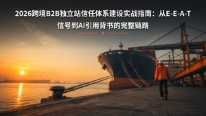 2026跨境B2B独立站信任体系建设实战指南：从E-E-A-T信号到AI引用背书的完整链路