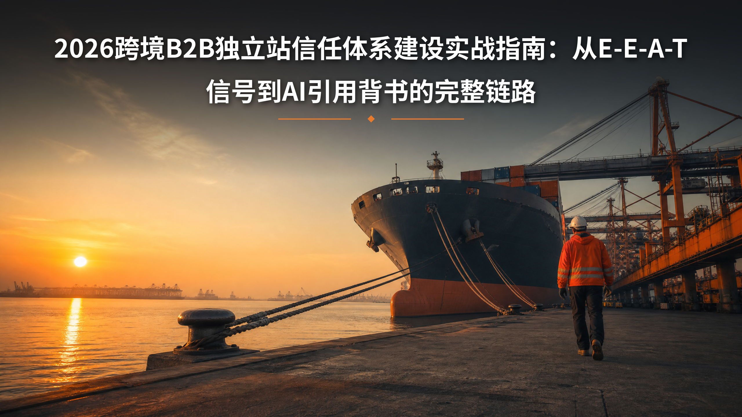 2026跨境B2B独立站信任体系建设实战指南：从E-E-A-T信号到AI引用背书的完整链路