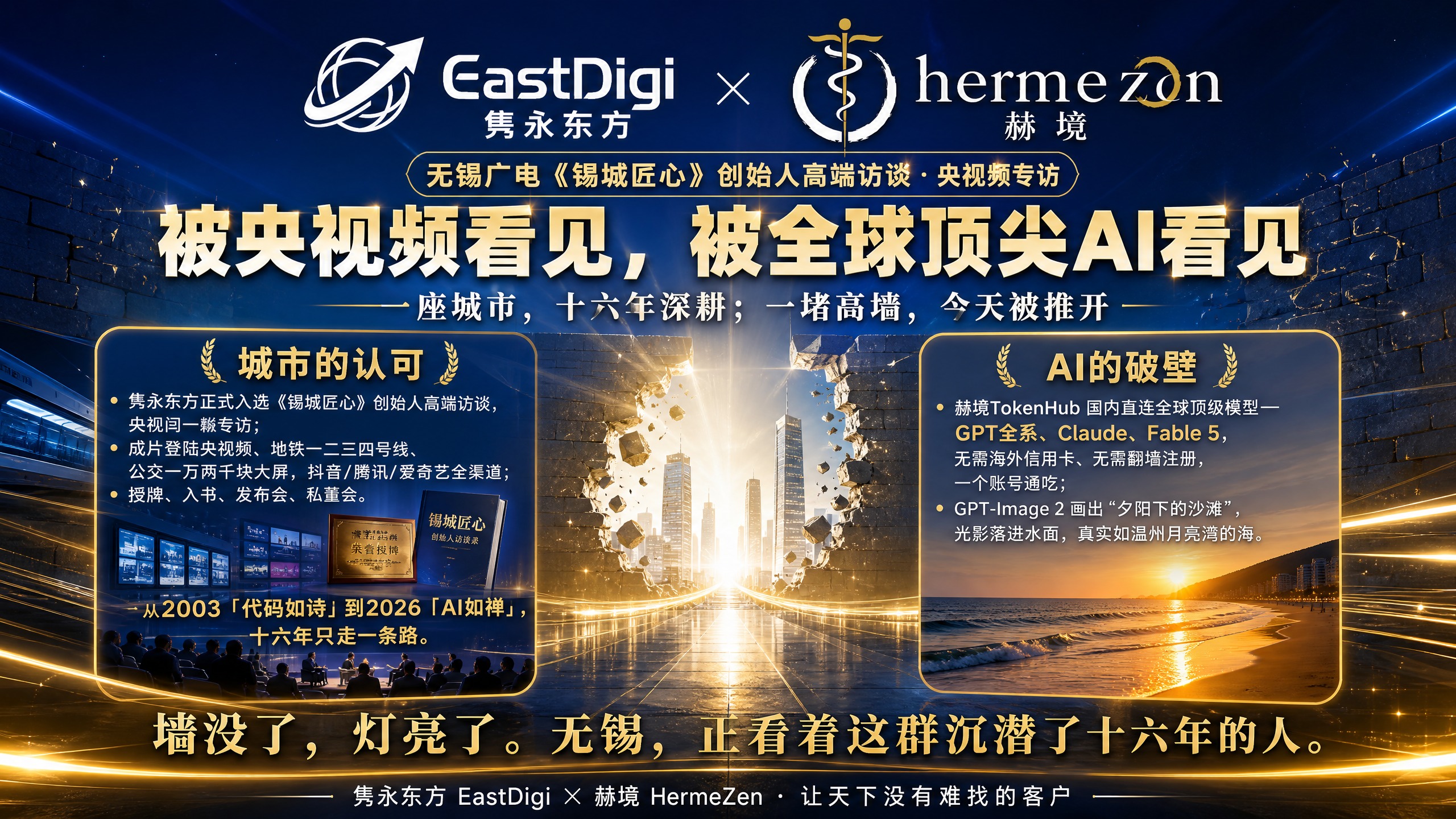 灯亮了，墙没了，这座城市看见我们了