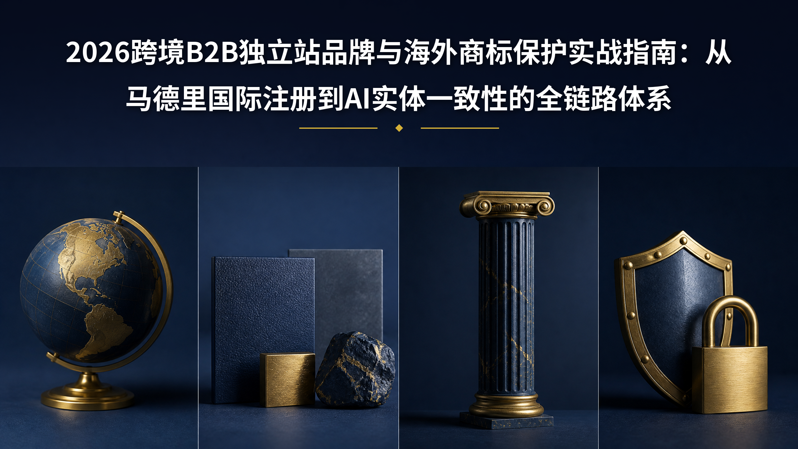 2026跨境B2B独立站品牌与海外商标保护实战指南：从马德里国际注册到AI实体一致性的全链路体系